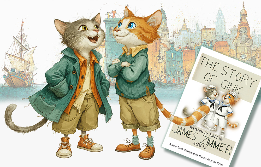 cats star in a book